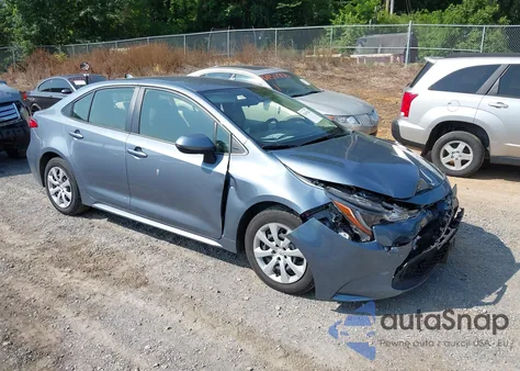 2022 Toyota Corolla Le z USA, uszkodzony, nr VIN JTDEPMAE2NJ221443